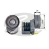 GATES T39023 Tensioner Pulley, v-ribbed belt